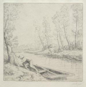 Manhã no rio de Alphonse Legros