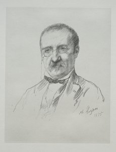 Sr. Champfleury, 1875. de Alphonse Legros