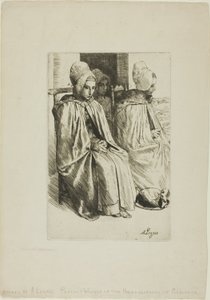 Camponesas de perto de Boulogne de Alphonse Legros