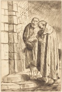 São Pedro e São Paulo na Porta de M. Richard (St. Pierre et St. Paul a la porte de M. Richard de Alphonse Legros