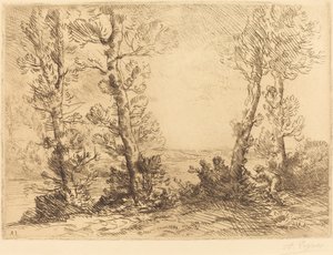Pescador de Salmão de Alphonse Legros