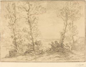 Pescador de Salmão de Alphonse Legros