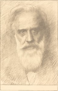 Auto-retrato. de Alphonse Legros