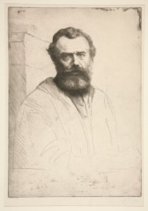 Auto-retrato de Alphonse Legros