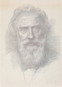 Auto-retrato, c. 1895. de Alphonse Legros