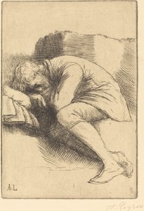 Dorminhoco (Un dormeur) de Alphonse Legros