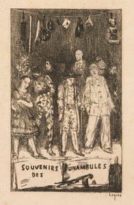 Memórias dos Funambulistas de Alphonse Legros