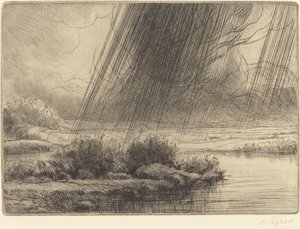 Tempestade Uma tempestade. de Alphonse Legros