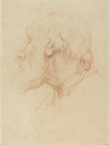 Estudo de um mendigo. de Alphonse Legros