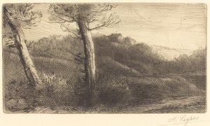 Pôr do sol de Alphonse Legros