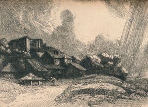 A fazenda da abadia, c1893 de Alphonse Legros