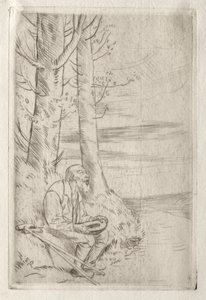 O Mendigo Cego. de Alphonse Legros