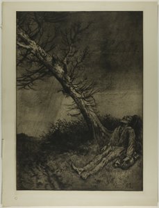 A Morte do Vagabundo de Alphonse Legros