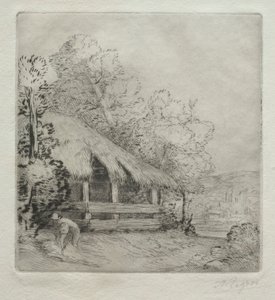 O pequeno galpão Le Petit Hangar. de Alphonse Legros