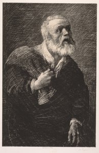 O Pregador da Noite de Alphonse Legros