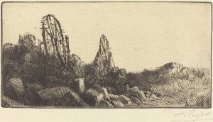 As antigas pistas de corrida de Montrouge As antigas pedreiras de Montrouge. de Alphonse Legros