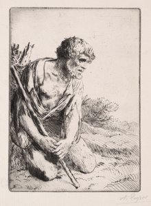 O Filho Pródigo (3ª Placa) de Alphonse Legros