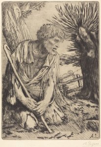O Filho Pródigo, 3.ª gravura (O Filho Pródigo) de Alphonse Legros