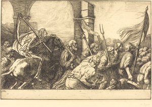 O triunfo da morte: partida Le triomphe de la mort: Le partida. de Alphonse Legros
