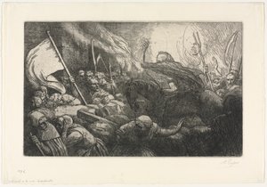 O Triunfo da Morte: A Proclamação de Alphonse Legros