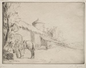 O Regar (2º Prato) de Alphonse Legros