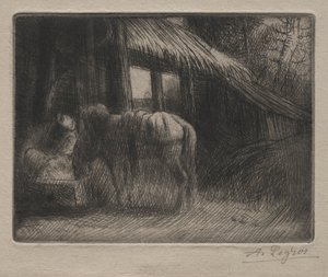 O segundo lugar da rega. de Alphonse Legros