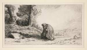 O Wayfarer de Alphonse Legros