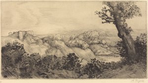 topo do morro de Alphonse Legros
