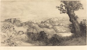 topo do morro de Alphonse Legros