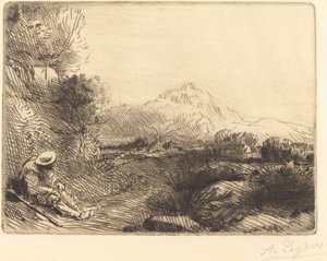 Descanso do viajante de Alphonse Legros