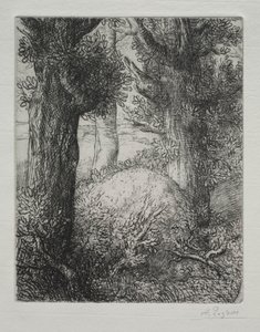 Túmulo gálico. de Alphonse Legros