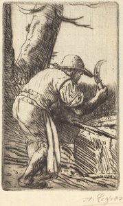 Cortador de galhos O cortador de galhos. de Alphonse Legros