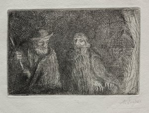 Dois pastores Os dois pastores. de Alphonse Legros