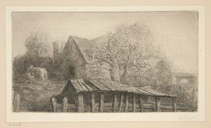 Uma velha pousada de Alphonse Legros