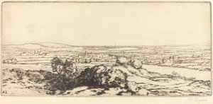 Vale das Dunas La vallee des dunes. de Alphonse Legros
