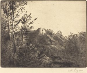 Vista de uma Fazenda de Alphonse Legros