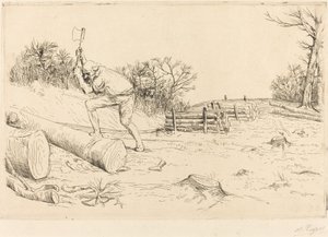 Lenhador O lenhador. de Alphonse Legros