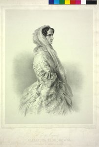 Princesa da Prússia Charlotte de Alphonse Leon Noel