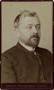 Retrato de Gustave Eiffel 1832-1923, c. 1886-1890.