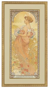 Four Seasons: verão de 1900 de Alphonse Mucha