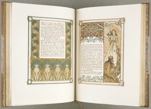 Ilustrações de &39;Ilsee, Princesa de Tripoli&39; de Alphonse Mucha