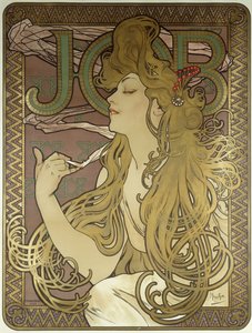 Jó, 1896 de Alphonse Mucha