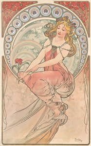 Pintura, 1898 de Alphonse Mucha