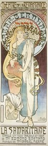 O samaritano, 1897 de Alphonse Mucha