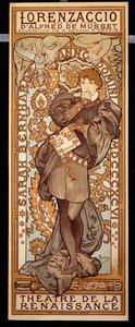 Lorenzaccio, 1896 de Alphonse Mucha