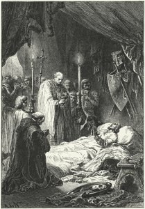 A morte do Rei Luís IX de França