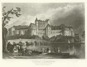 Chateau de Amboise de Alphonse Marie de Neuville