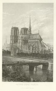 Notre-Dame, Paris de Alphonse Marie de Neuville