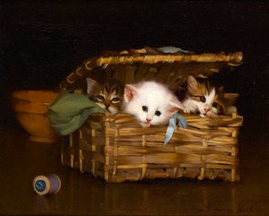 Aqui vem o problema !, c.1900 de Alphonse Marx