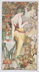 bisque Cognac, ca 1899. de Alphonse Mucha